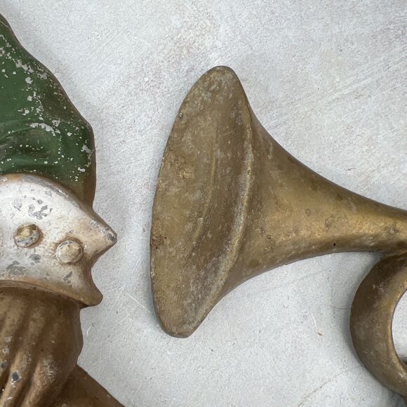 3 Vintage Sexton Cast Metal‎ Continental Army Minuteman Soldiers & BugleWall Art - Picture 11 of 16